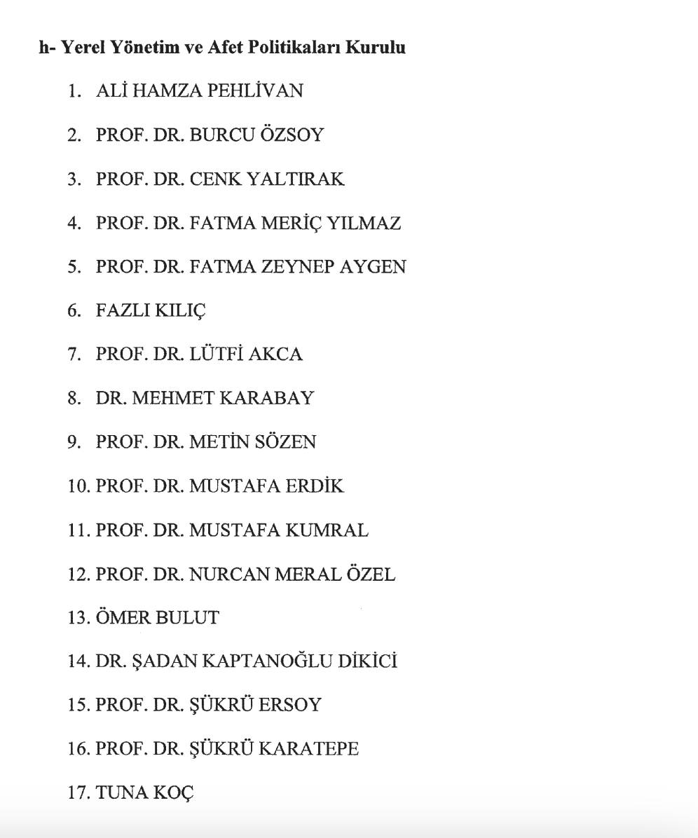 Cumhurbaşkanlığı politika kurullarına yeni atamalar! Ünlü isimler de var 11